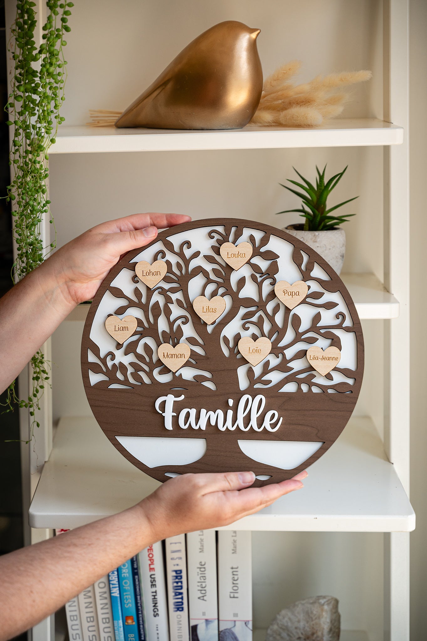 Arbre de vie personnalisé en bois